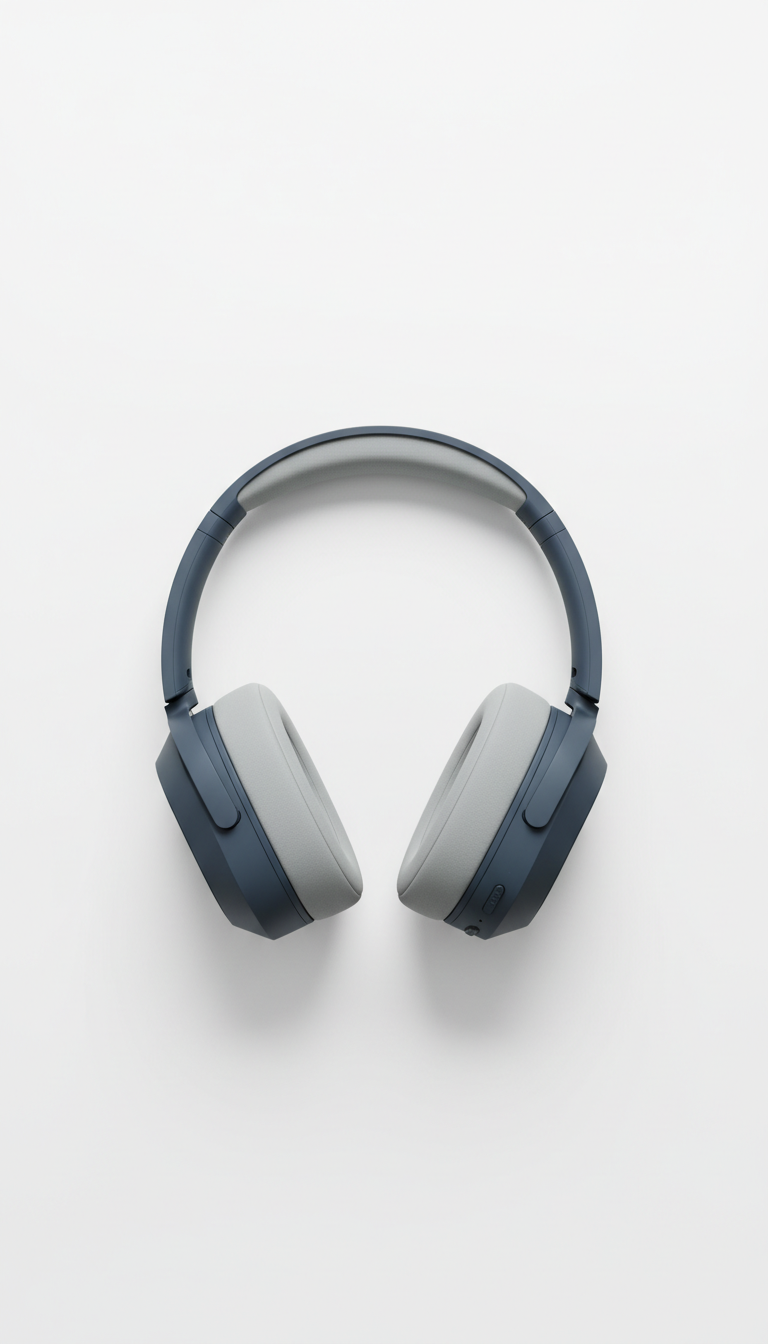Wireless Noise-Cancelling Headphones, Aluminum Frame